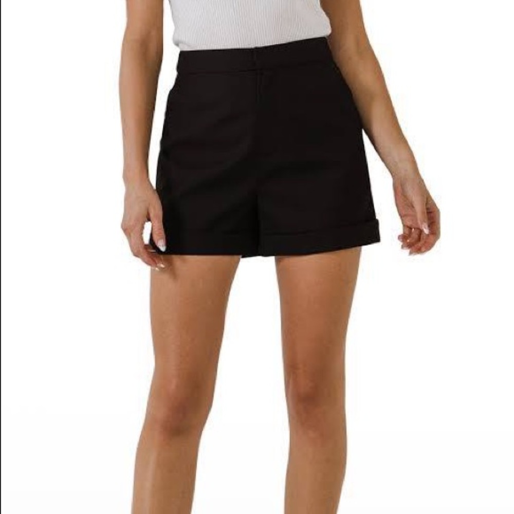 Black dressy shorts